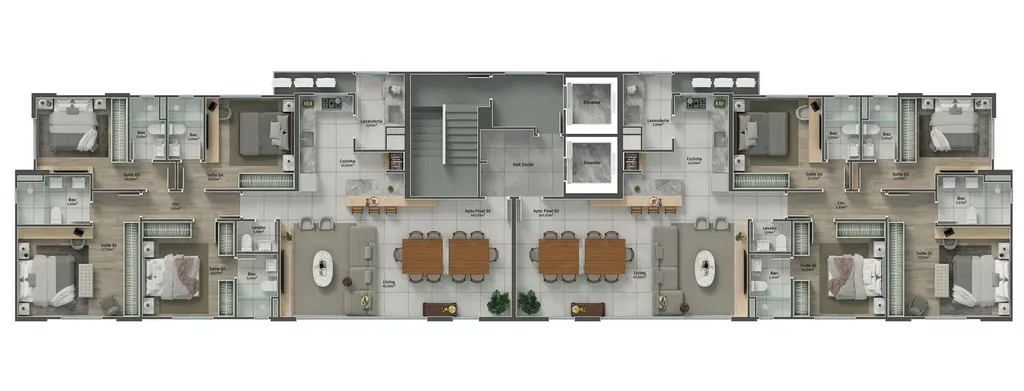 Imagem APARTAMENTO RESIDENCIAL em Balneário Camboriú - SC, Centro