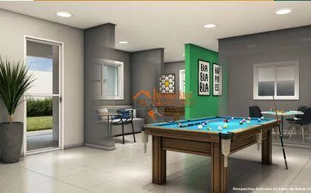 Imagem Apartamento com 2 dormitórios à venda, 43 m² por R$ 382.400,00 - Vila Antonieta - Guarulhos/SP
