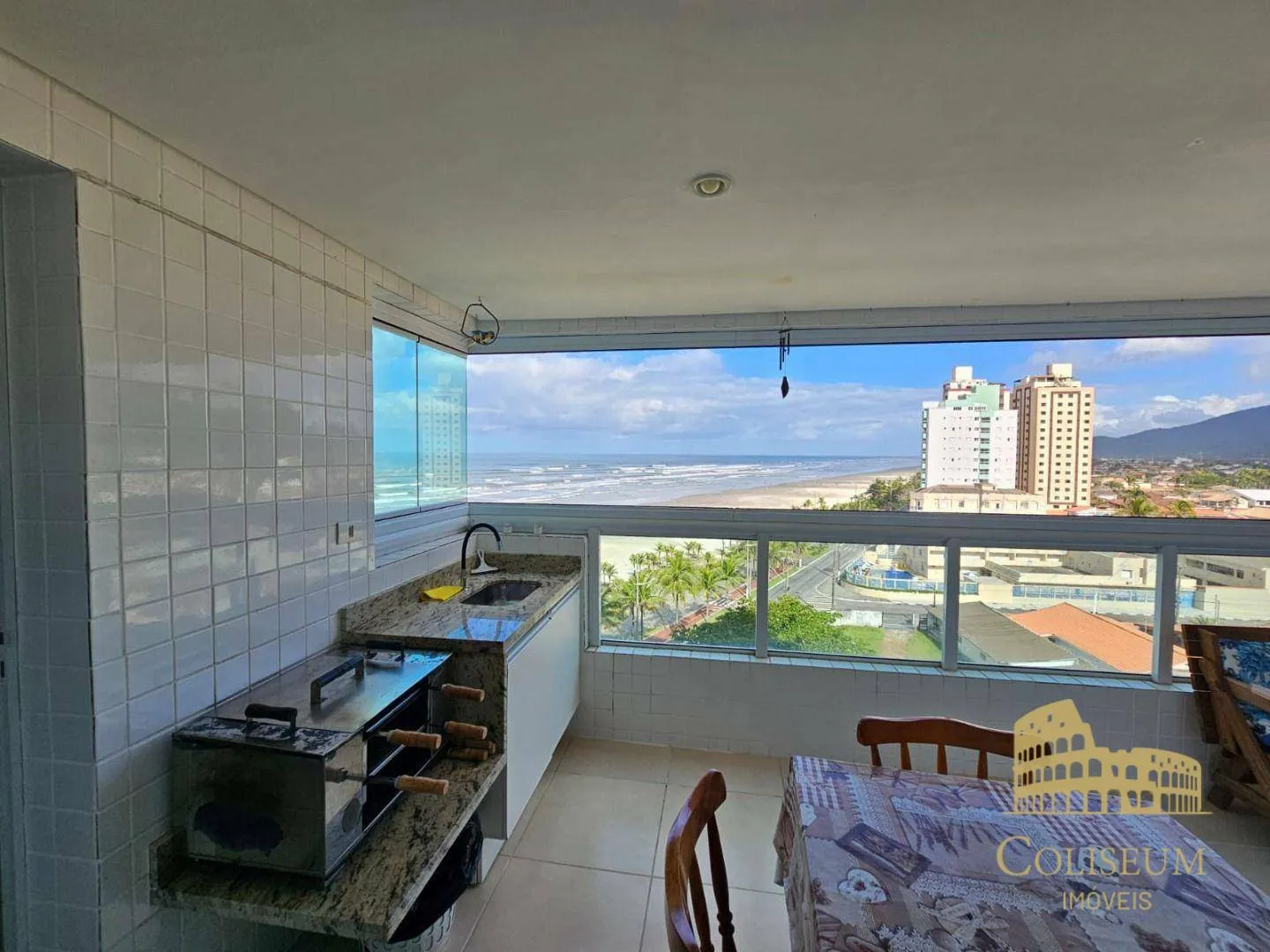 Imagem Apartamento com 2 dormitórios para alugar, 78 m² por R$ 4.500,00/mês - Balneário Flórida - Praia Grande/SP