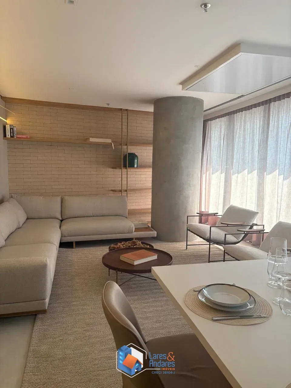 Imagem Apartamento para venda em Vila Olímpia com 2 quartos, sendo 2 suítes, 102m²