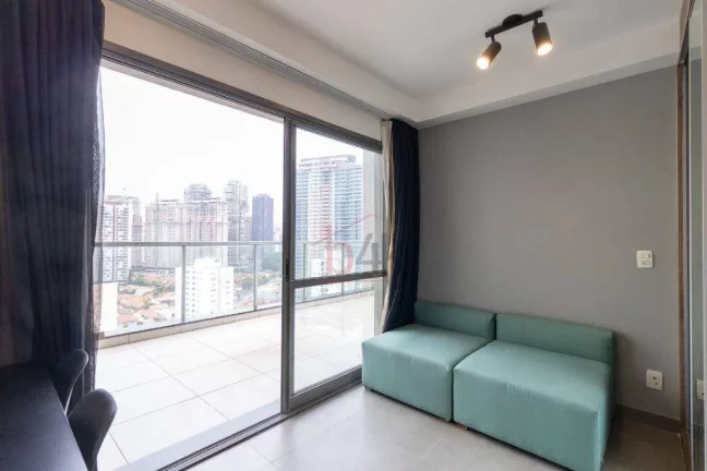 Imagem Studio 44m² no Brooklin: Terraço Privativo, Vaga e Depósito no VN Álvaro Rodrigues