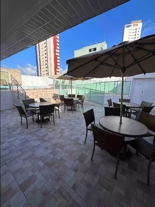 Imagem Apartamento mobiliado em Manaíra com 39m², 1 quarto, lazer completo e localização privilegiada próximo à praia.