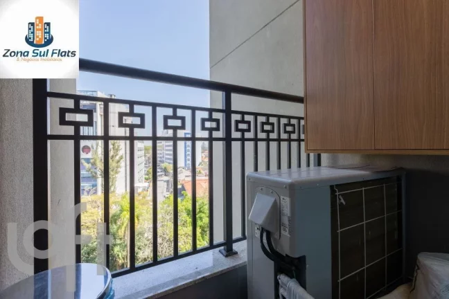 Imagem Apartamento Mobiliado à Venda No Alto da Boa Vista Com 2 Suítes e 2 vagas - Varanda Gourmet