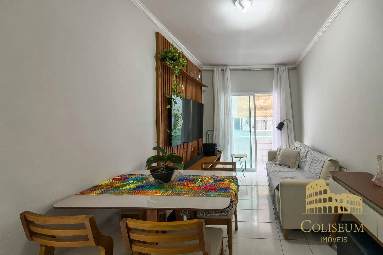 Imagem Apartamento com 1 dormitório à venda, 50 m² por R$ 305.000,00 - Vila Assunção - Praia Grande/SP