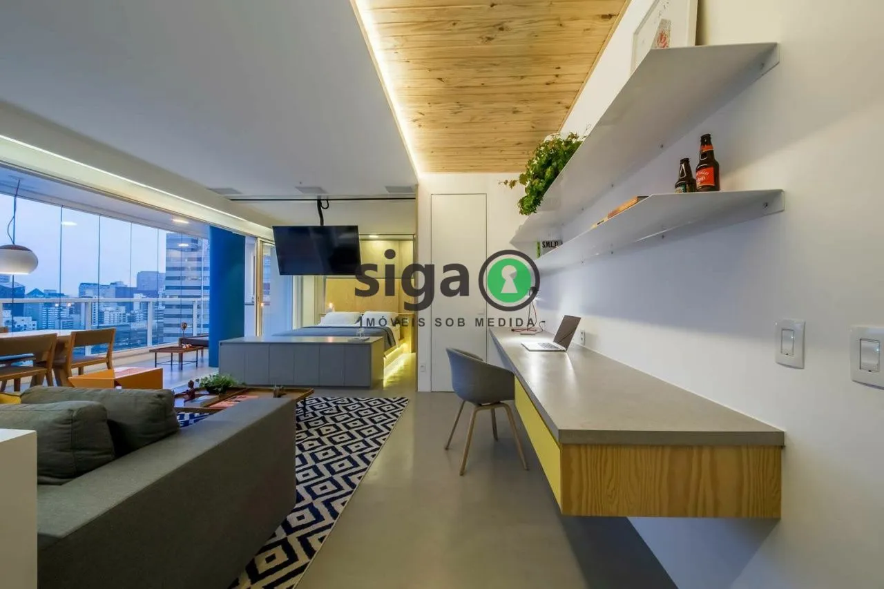 Imagem . Apartamento charmoso e de bom gosto para pessoas modernas e descoladas.