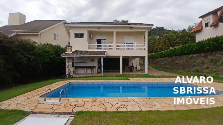 Foto do imóvel Belíssima casa com 4 dormitórios para alugar, 350 m² por R$ 9.000/mês - Condomínio Campos de Santo Antônio - Itu/SP