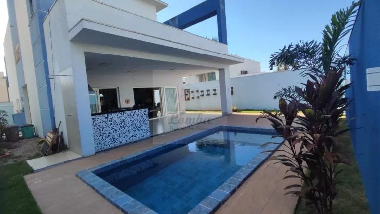 Imagem Casa de luxo em condomínio fechado no Jardim Itália - Cuiabá-MT 4 suítes, 382m², 4 vagas Próximo ao clube Imperdível!