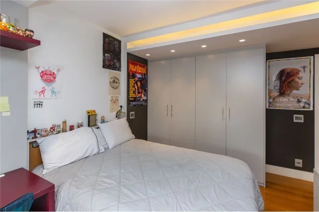 Imagem Apartamento Alto Padrão à Venda Em Moema Pássaros Com 4 Suítes e 4 Vagas