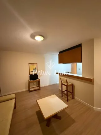 Imagem Flat disponível para locação no Astron Baden Baden no Campo Belo, com 54m², 1 dormitório e 1 vaga