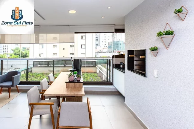 Imagem Lindo Apartamento à Venda No Campo Belo Com 2 Suítes e 2 Vagas - Varanda Gourmet