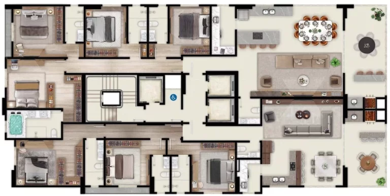 Imagem Miraggio Del Mare - Apartamento à venda no bairro Castelo Branco - Itapema/SC