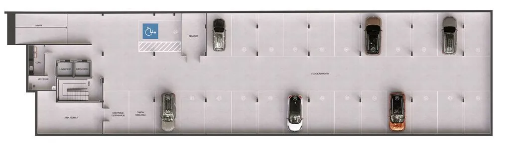 Imagem Flat com 1 dormitório à venda, 19 m² por R$ 305.132,00 - Manaíra - João Pessoa/PB