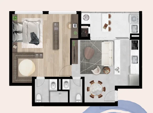 Imagem Apartamento à venda no bairro Juvevê - Curitiba/PR