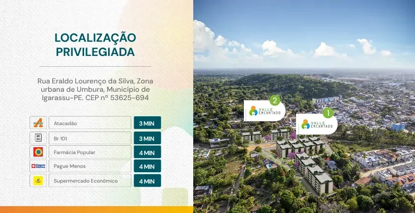 Imagem Apartamento com 2 Quartos à Venda, 49,32 m² em Umbura - Igarassu
