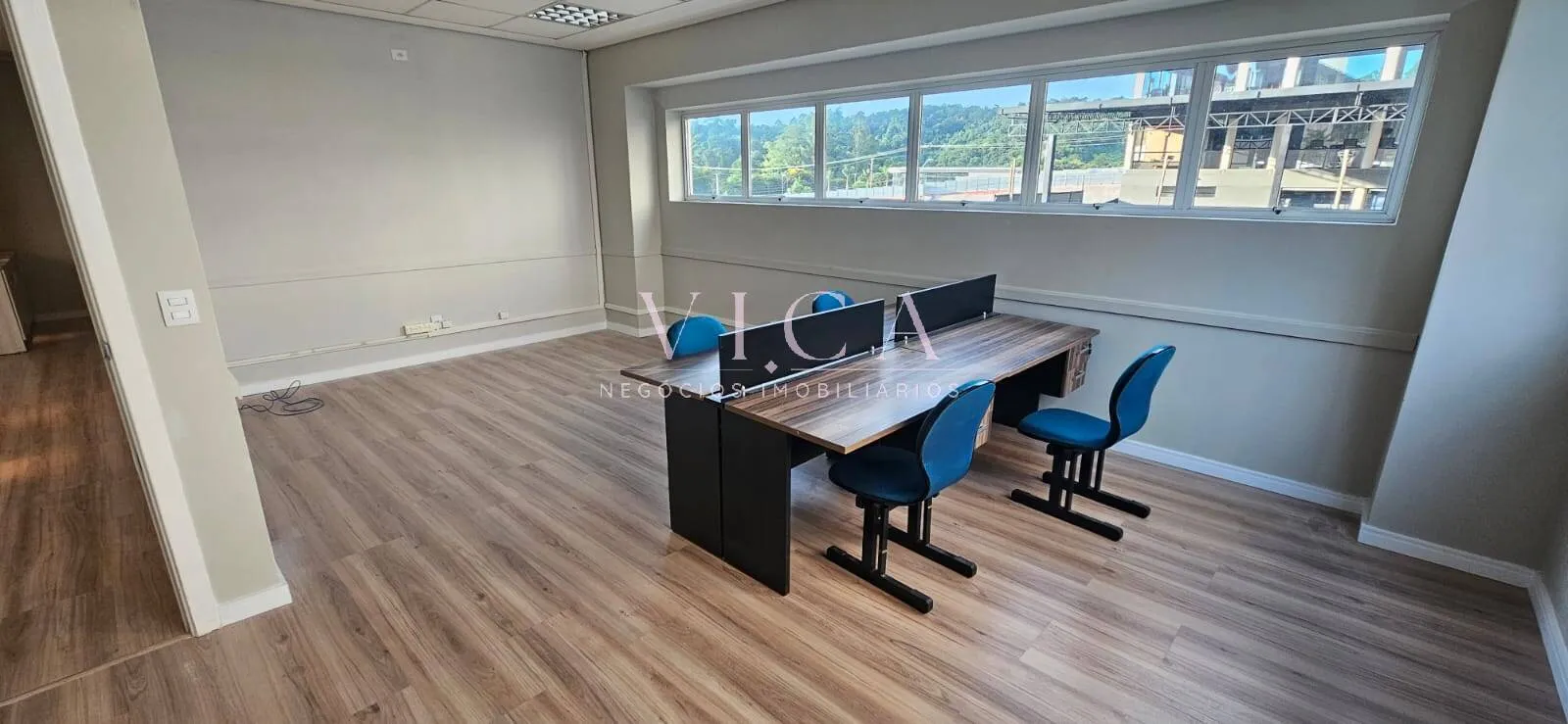 Foto do imóvel Alpha Omega Alphaville|Sala 120m² vista 2 vagas por R$ 4.300,00/mês