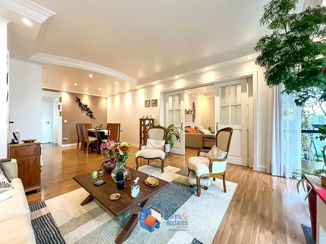 Foto do imóvel Apartamento para venda em Vila Andrade com 3 quartos, sendo 3 suítes, 164m² em Rua Germano Ulbrich