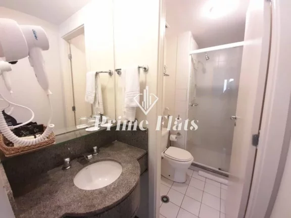 Imagem Flat disponível para venda no Suites Congonhas by Atlântica em Campo Belo, com 44m², 1 dormitório e 1 vaga de garagem