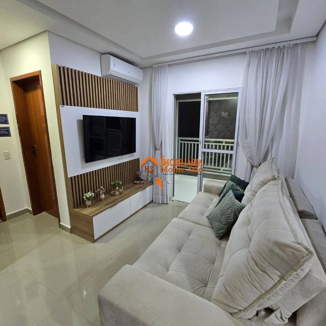 Imagem Apartamento com 2 dormitórios à venda, 59 m² por R$ 450.000,00 - Vila Nova Bonsucesso - Guarulhos/SP