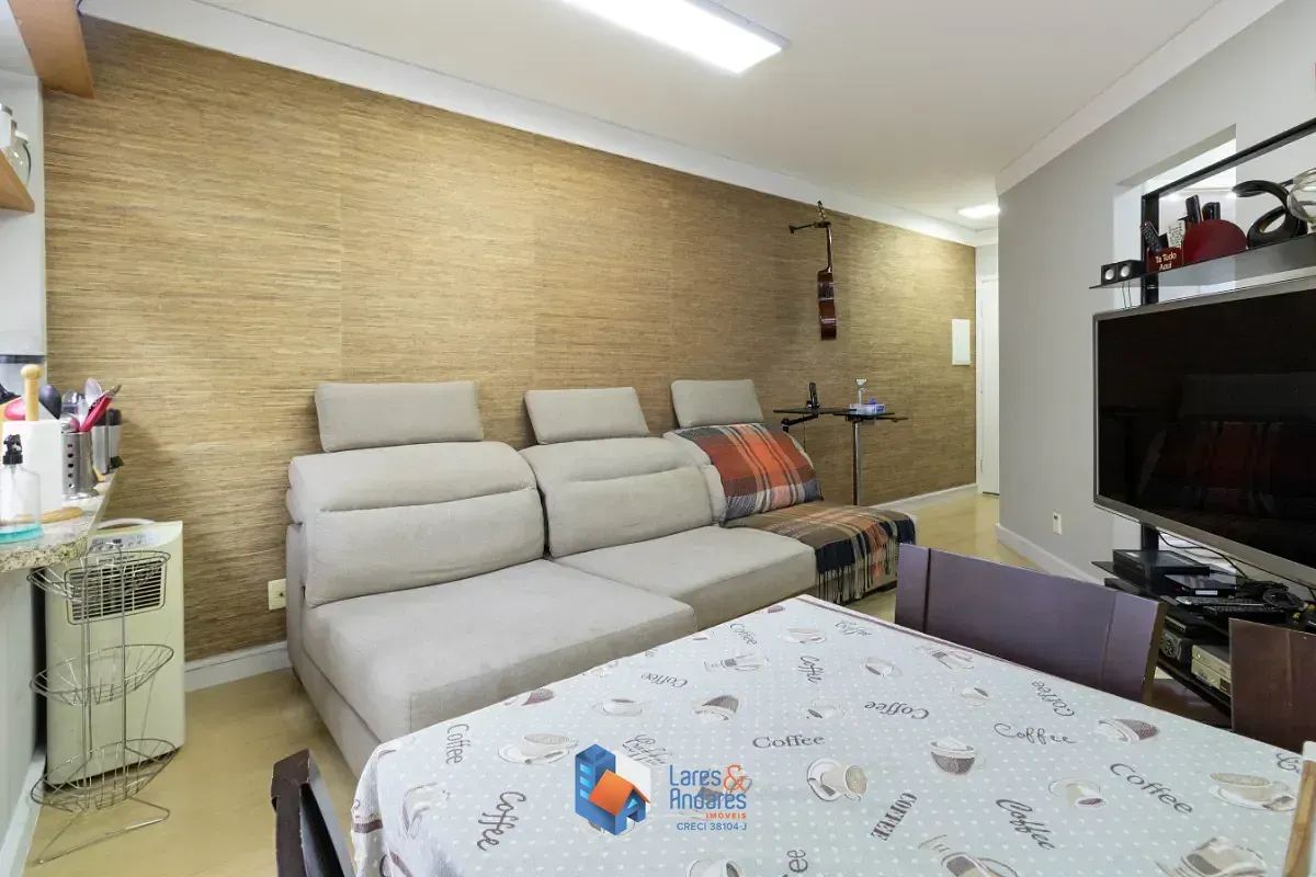 Imagem Flat para venda em Paraíso com 2 quartos, sendo 1 suíte, 59m²