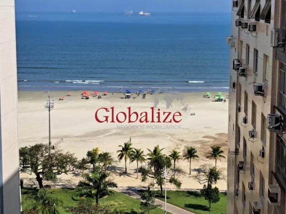 Foto do imóvel Apartamento de 173m² com 3 dormitórios de Frente para o Mar no Gonzaga por R$1.280.000