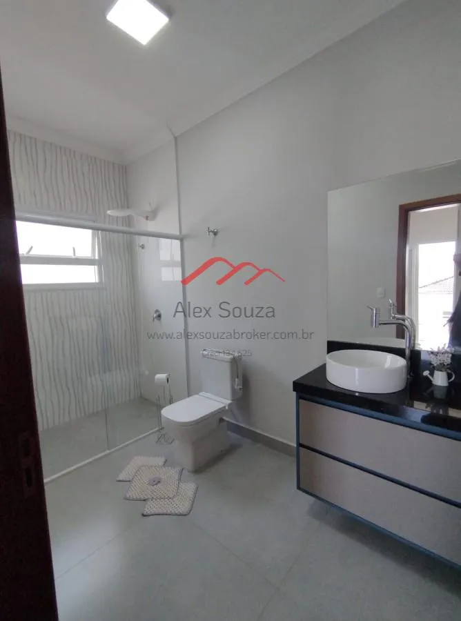 Imagem Sobrado em Condomínio para Venda em Hortolândia, Jardim Green Park Residence, 3 dormitórios, 3 suítes, 5 banheiros, 4 vagas