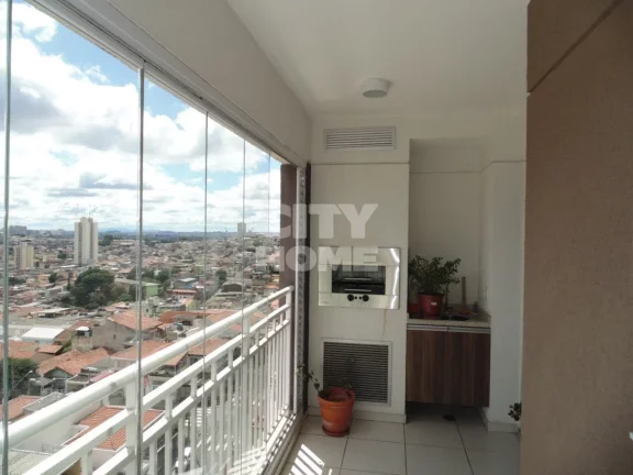 Imagem Excelente apartamento de 60m2 com 2 dormitórios ( 1 suíte ), duas vagas na garagem, varanda gourme...