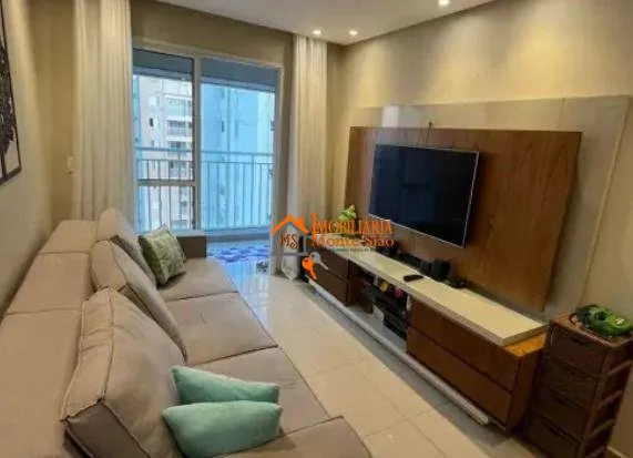Foto do imóvel Apartamento com 3 dormitórios à venda, 76 m² por R$ 680.000 - Vila Rosália - Guarulhos/SP