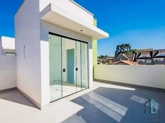Imagem Sobrado novo a venda 02 quartos c/suíte, terraço Santa Felicidade em Curitiba PR
