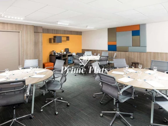 Imagem Flat disponível para venda no Novotel Santos Gonzaga, com 27m², 1 dormitório e 1 vaga