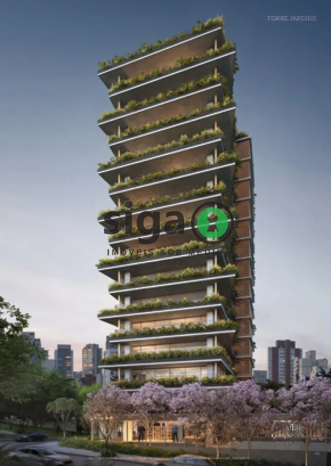 Foto do imóvel Apartamento à venda nos Jardins de 300m² com 4 suítes e 4 vagas - São Paulo