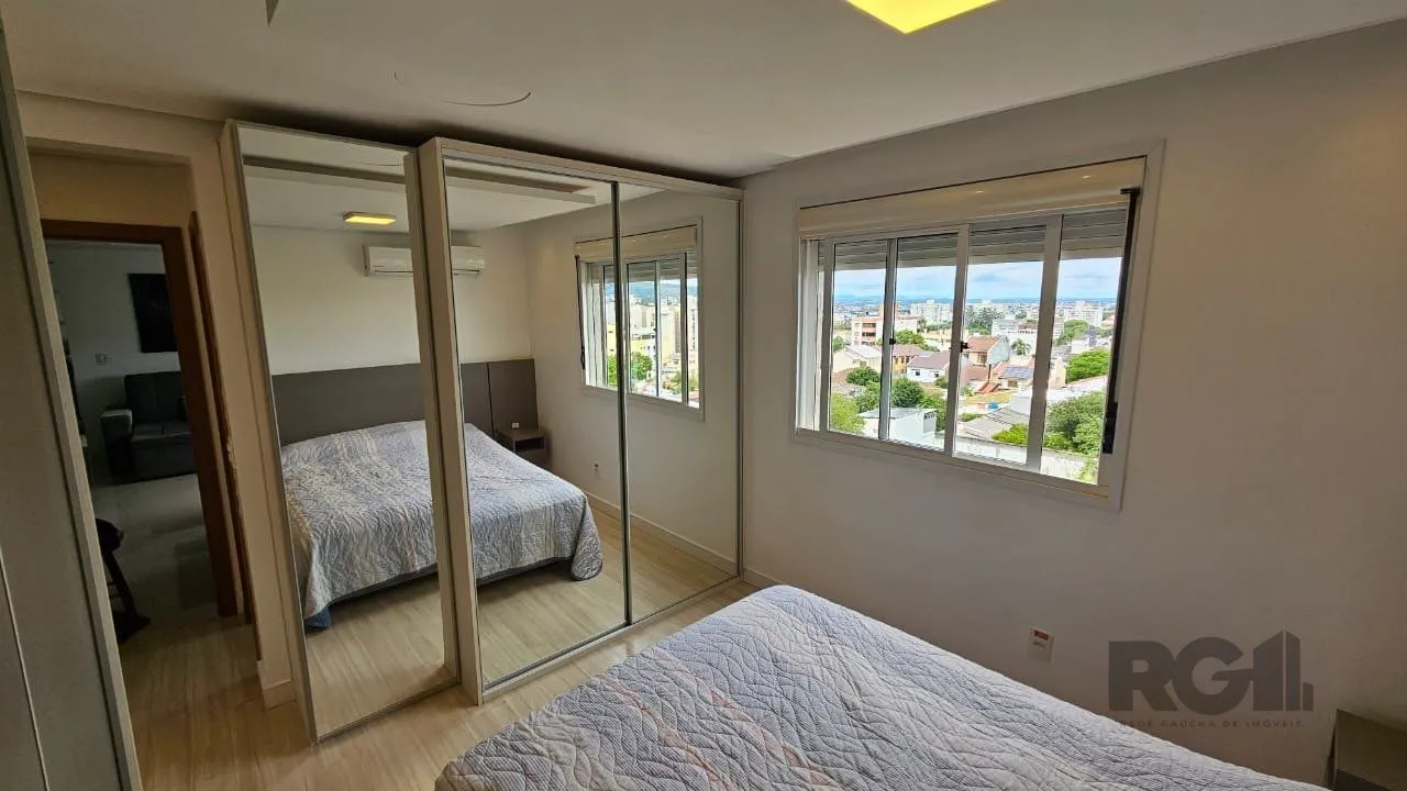 Imagem Apartamento com 2 quartos, churrasqueira, vaga, no bairro Cristo Redentor Poa/RS