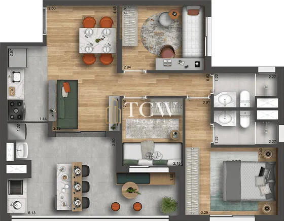 Imagem Apartamento à venda no bairro Nova Klabin - São Paulo/SP, Zona Sul
