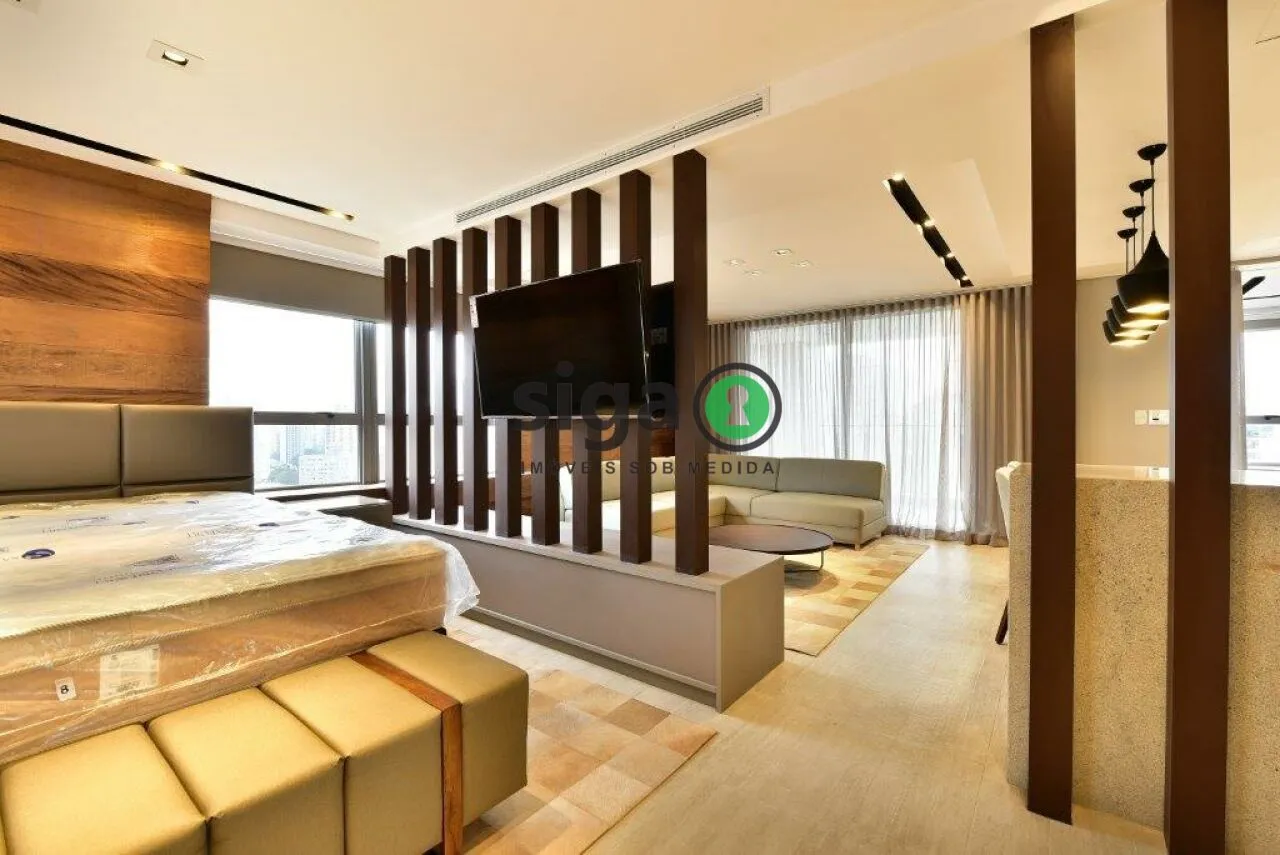 Imagem Apartamento para locação 104m² com 1 Dormitório sendo suíte localizado na Vila Nova Conceição/SP