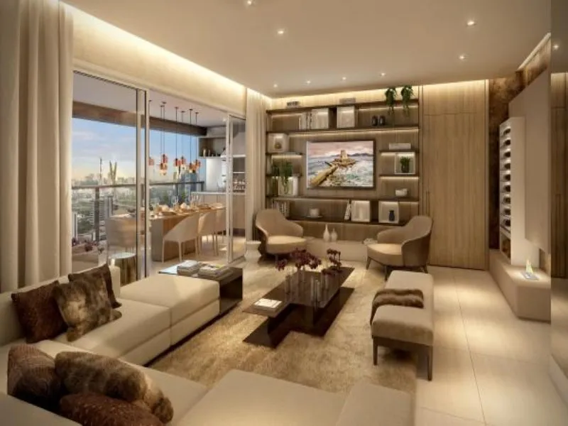 Imagem Apartamento à venda no Condomínio Xpression Brooklin, São Paulo-SP: 3 quartos, 3 suítes, 4 banheiros, 3 vagas na garagem, 130,00 m².