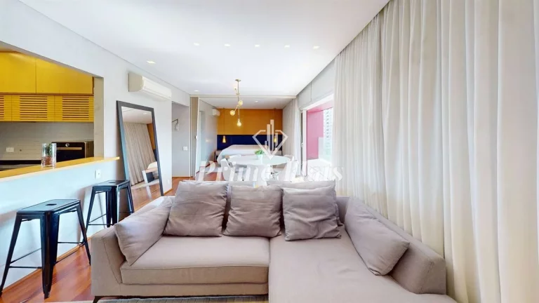 Imagem Apartamento disponível para locação no Edifício Triplo, com 91m² e 1 dormitório