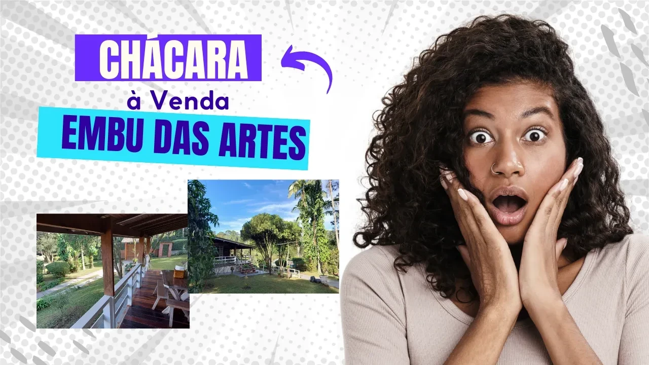 Imagem Chácara com 3 Quartos à Venda, 2000 metros em Jardim Colibri - Embu das Artes