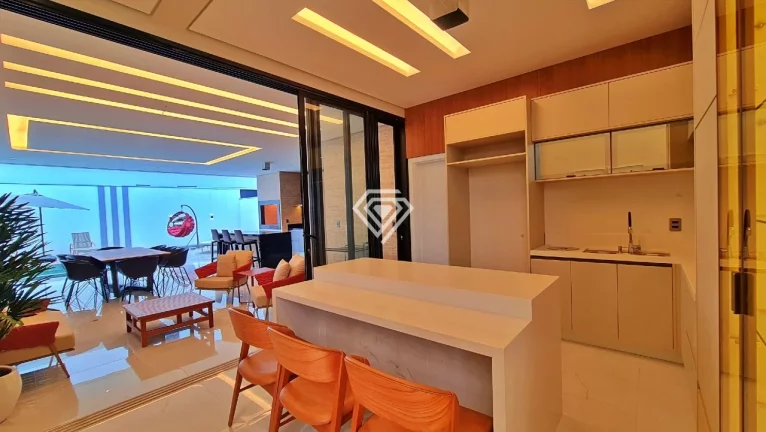 Imagem Sobrado 4 Suítes + Home, 400 m² c/ lazer à Venda no Condomínio Mirante do Lago