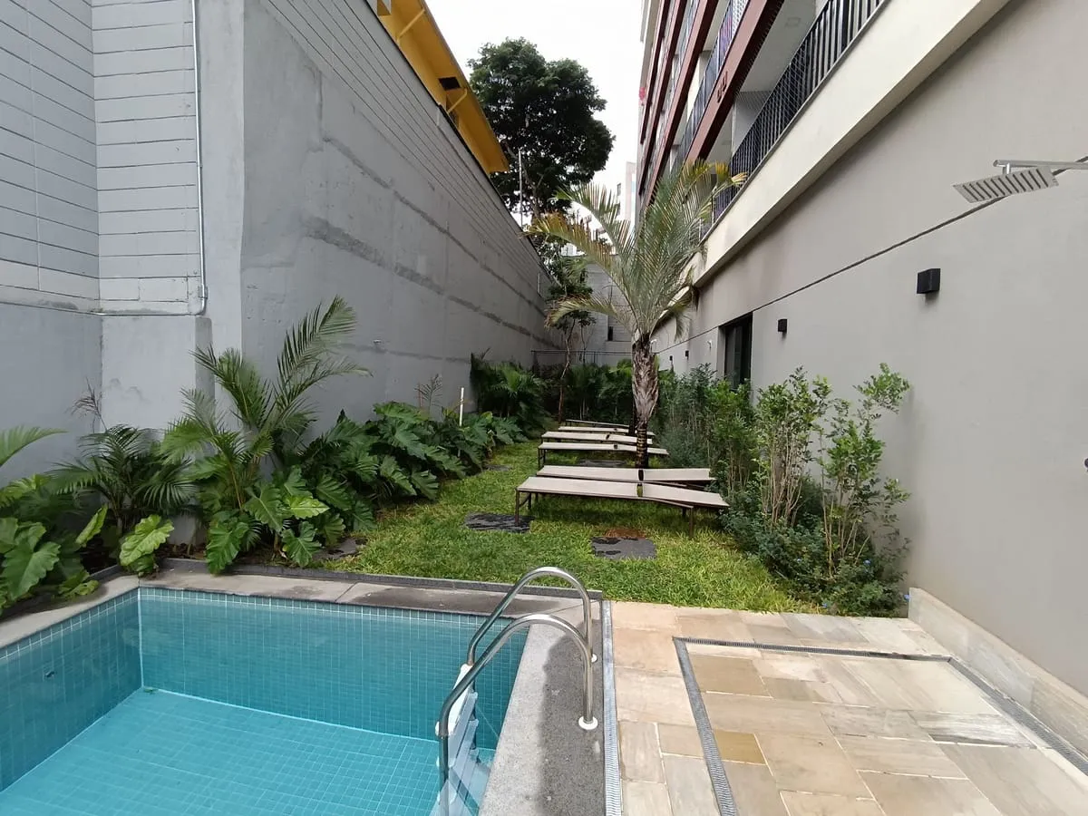Imagem Apartamento com 1 Quarto para alugar, 28m² - Pinheiros
