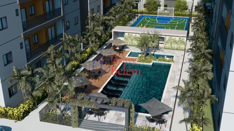 Imagem Parque das Águas Apt 3/4 c/ suíte e varanda em Belém