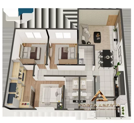 Imagem Lancamento Home Resort Santorini - 3 Quartos - Belvedere - COD 1529