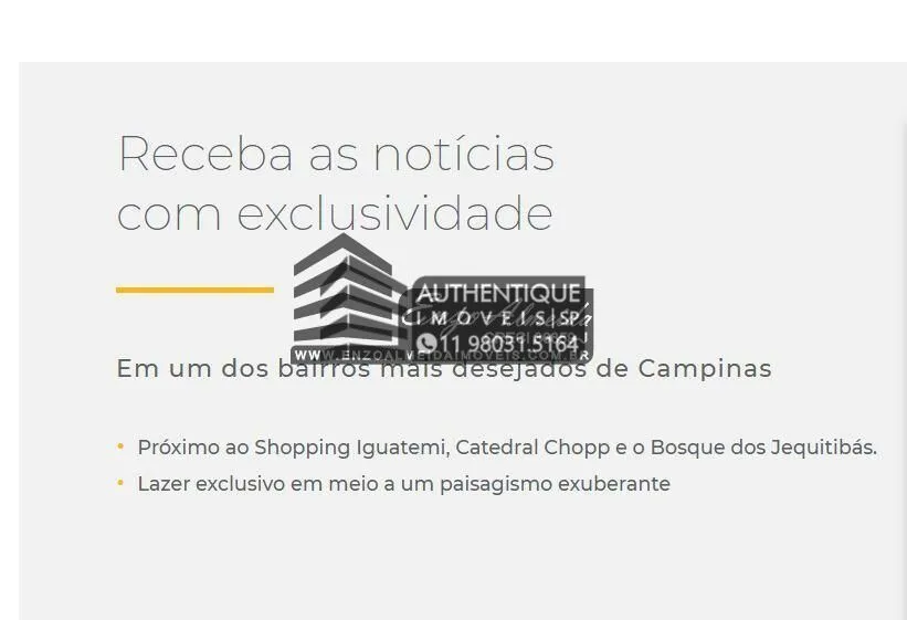 Imagem Apartamento à venda em Campinas/SP