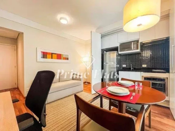 Imagem Flat disponível para locação no Estanconfor Villa Olímpia, com 42m², 1 dormitório e 1 vaga
