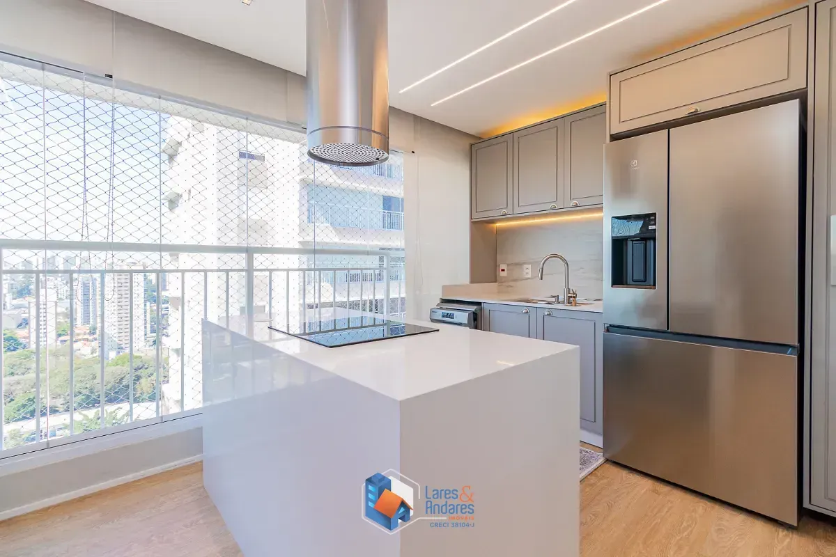 Imagem Apartamento para venda em Santo Amaro com 2 quartos, sendo 1 suíte, 80m²
