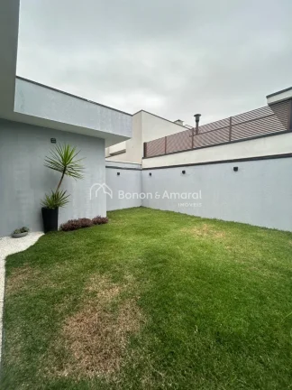 Imagem Casa à venda no condomínio Terras da Estância, em Paulínia, com projeto contemporâneo e ambient...