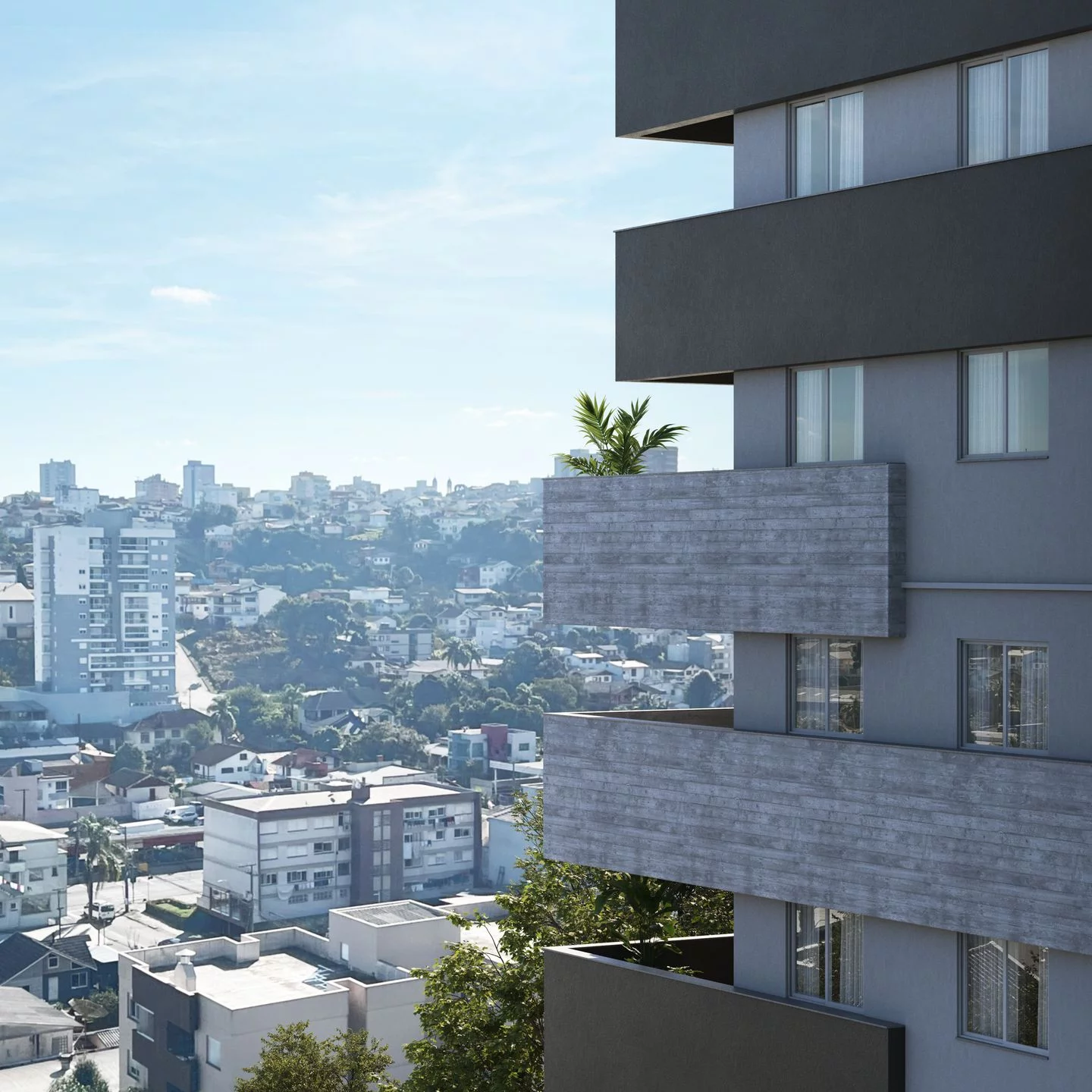Imagem Apartamento 2 quartos sendo 1 suíte para venda no bairro Panazzolo em Caxias do Sul