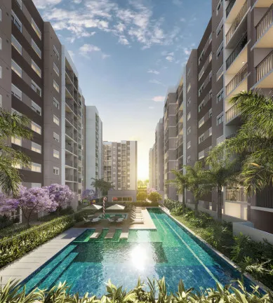 Foto do imóvel Apartamento com 2 Quartos à Venda ou Temporada, 51 m²em Chácara Santo Antônio (Zona Leste) - São Paulo