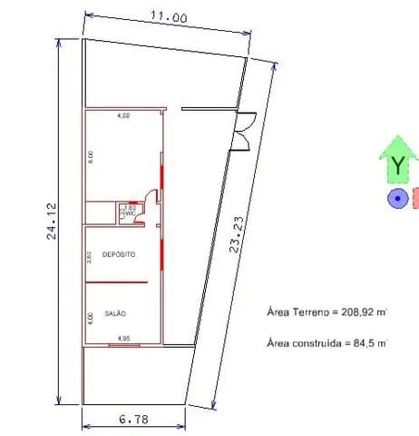 Imagem Comercial à venda 210M², Jardim São José, Caçapava - SP