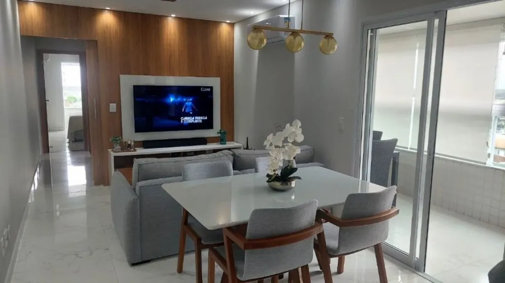 Imagem APARTAMENTO COM 84,00 m² - CAIÇARA - PRAIA GRANDE SP