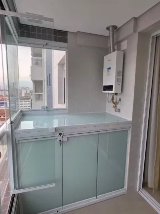 Imagem Apartamento para alugar, 55 m² por R$ 5.015,00/mês - Boqueirão - Santos/SP
