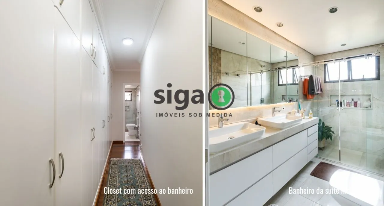Imagem 176 metros com 3 Suites no Portal do Morumbi